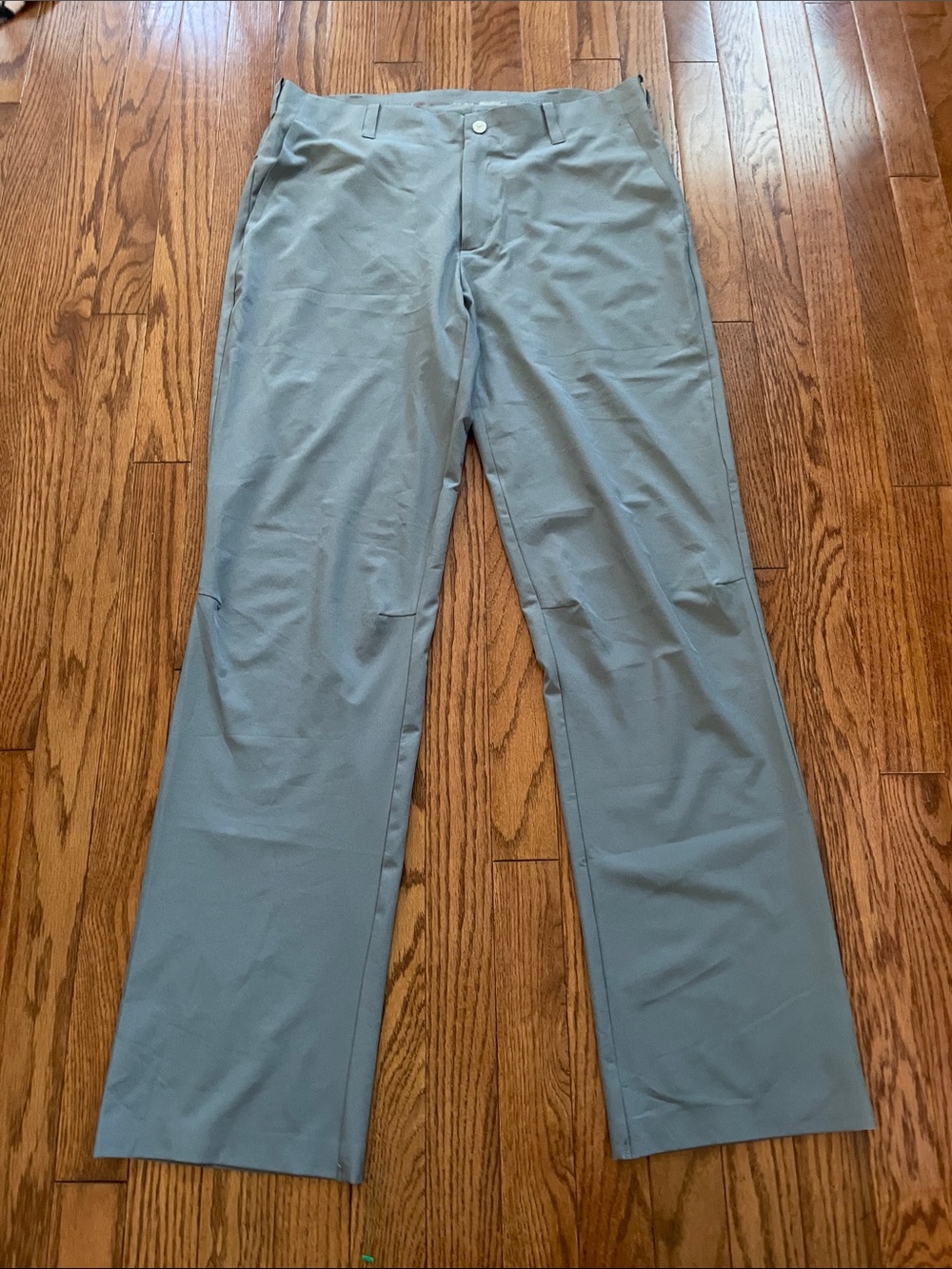 Nike Tiger Woods Gray Golf Pants Straight Leg Men’s Sz M/32x32